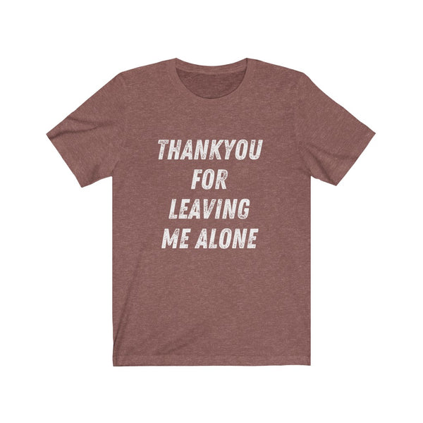 Thankyou - Unisex Jersey Short Sleeve Tee