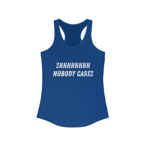 Shhhhhh....Women's Ideal Racerback Tank