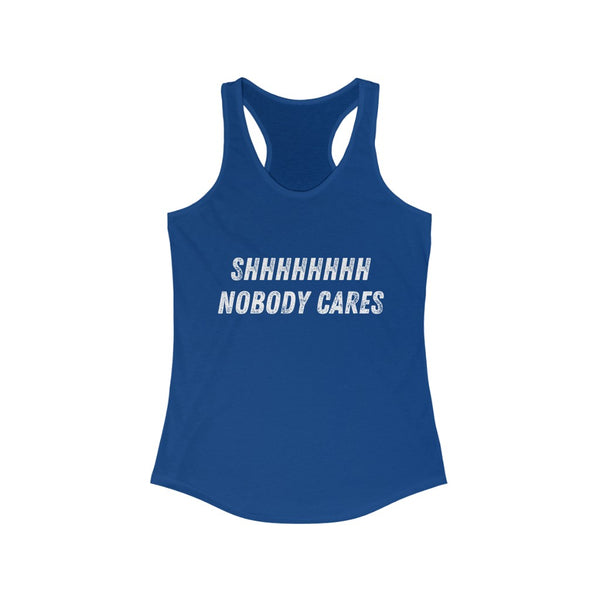 Shhhhhh....Women's Ideal Racerback Tank