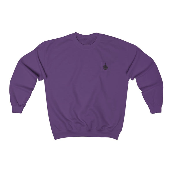 Skeleton Bird Finger - Unisex Crewneck Sweatshirt