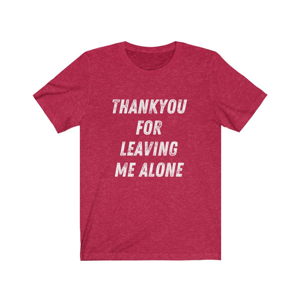 Thankyou - Unisex Jersey Short Sleeve Tee