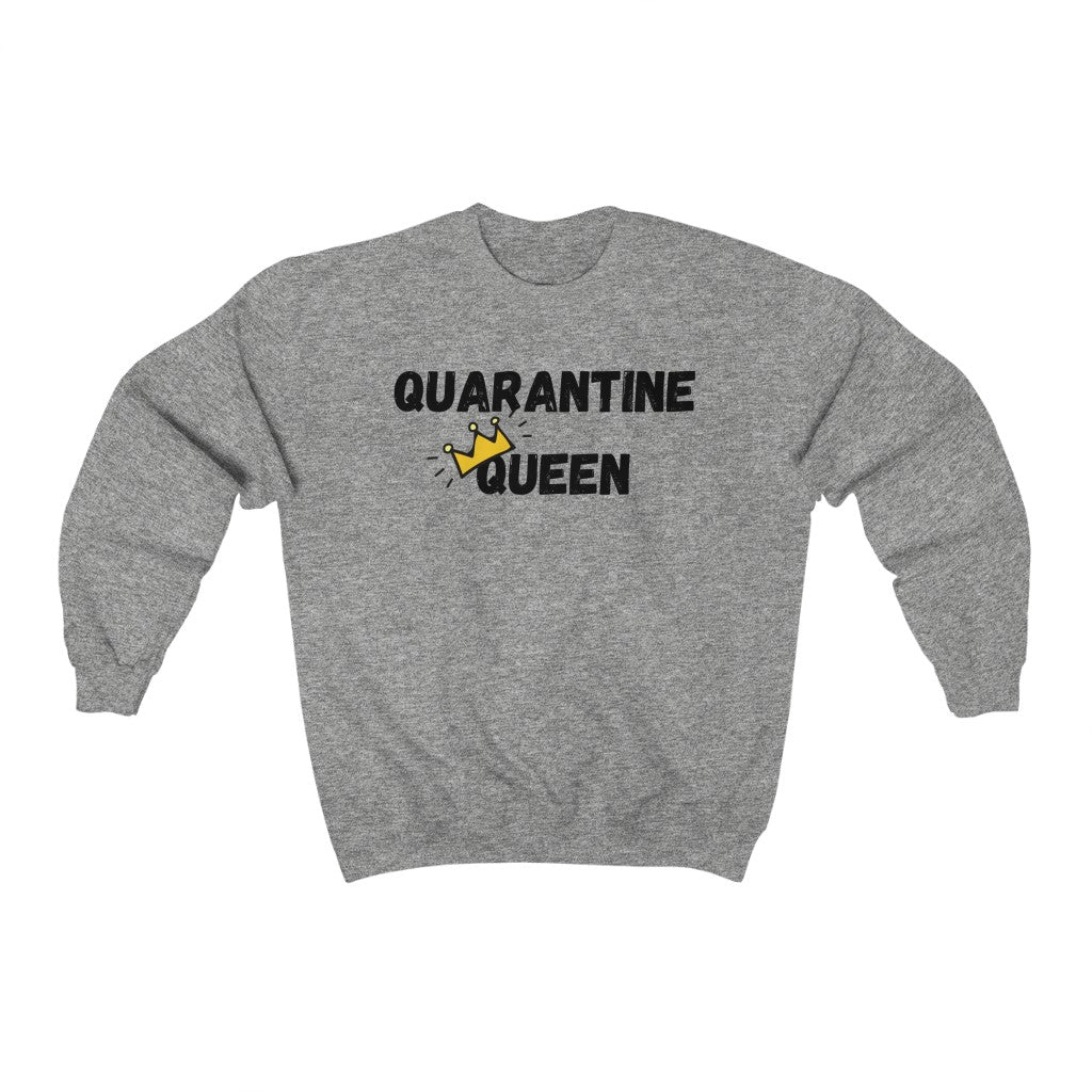 QUARANTINE QUEEN Unisex Crewneck Sweatshirt