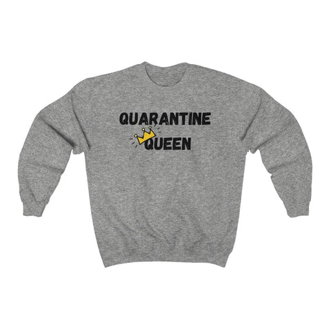 QUARANTINE QUEEN Unisex Crewneck Sweatshirt