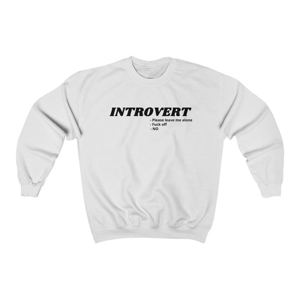 INTROVERT - Unisex Heavy Blend™ Crewneck Sweatshirt
