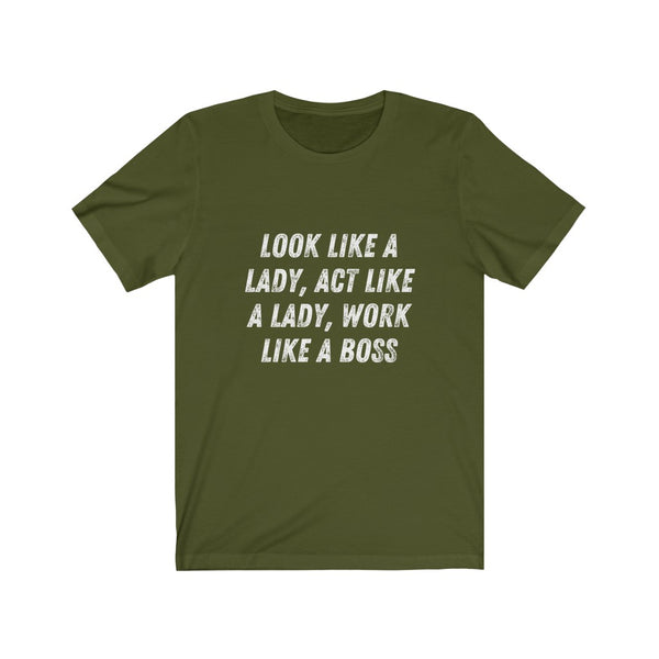 Like a Boss - Unisex Jersey Short Sleeve Tee