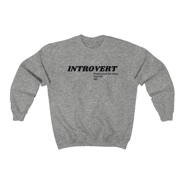 INTROVERT - Unisex Heavy Blend™ Crewneck Sweatshirt