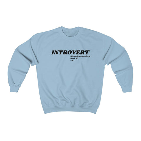 INTROVERT - Unisex Heavy Blend™ Crewneck Sweatshirt