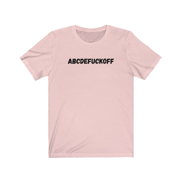 Alphabet - Unisex Jersey Short Sleeve Tee