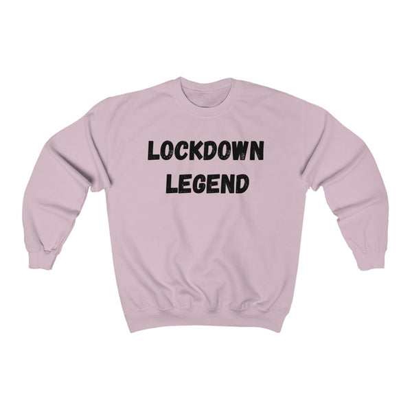 LOCKDOWN LEGEND - Unisex Crewneck Sweatshirt