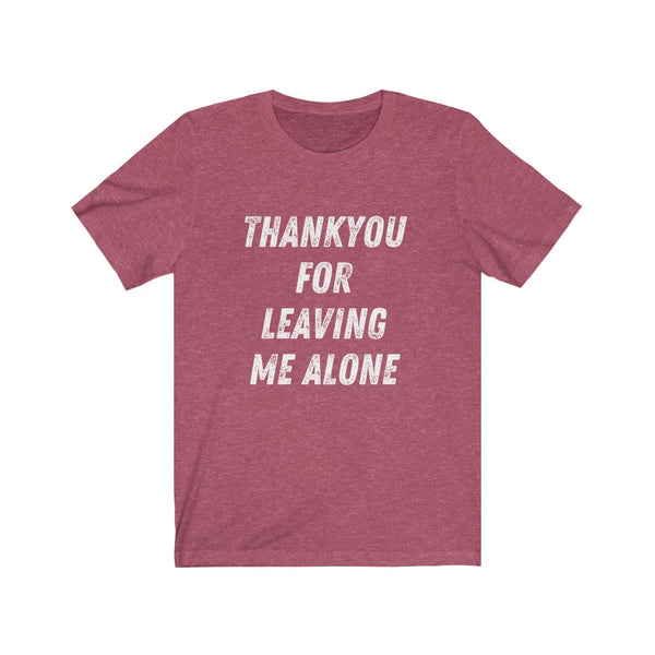 Thankyou - Unisex Jersey Short Sleeve Tee