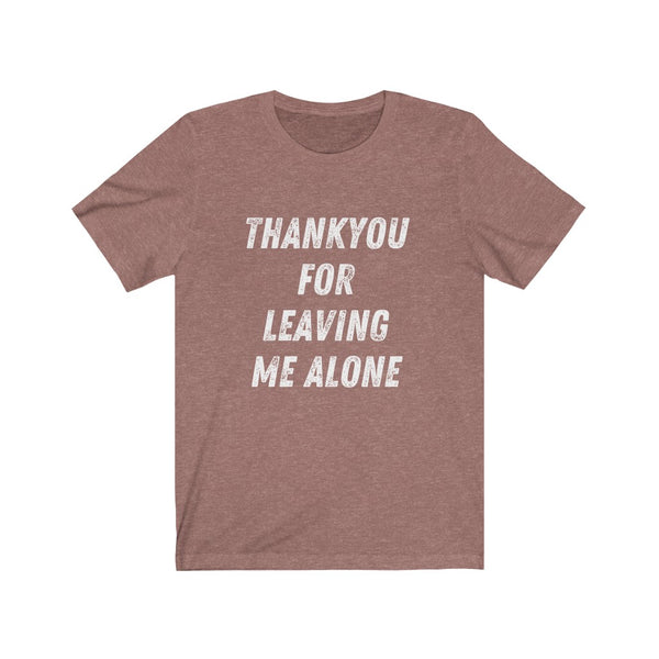 Thankyou - Unisex Jersey Short Sleeve Tee