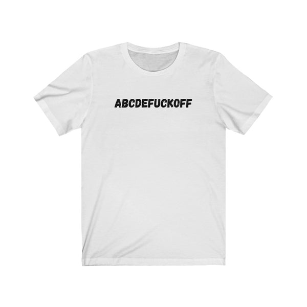 Alphabet - Unisex Jersey Short Sleeve Tee