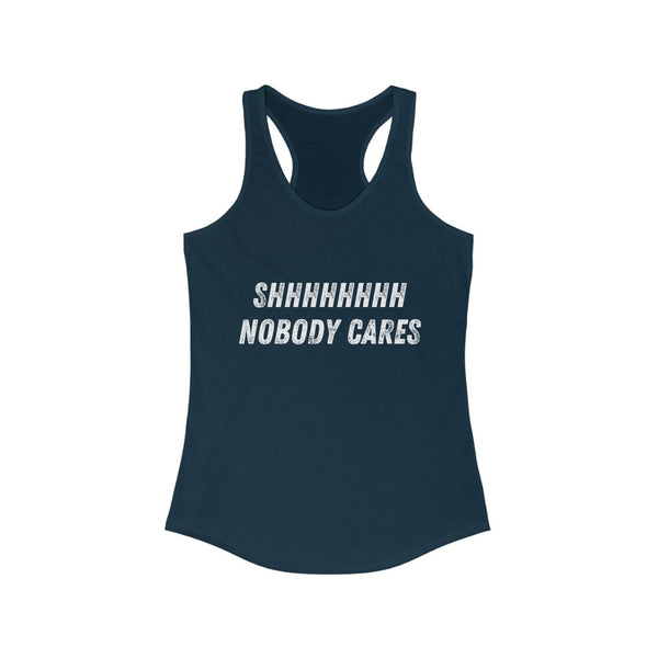 Shhhhhh....Women's Ideal Racerback Tank