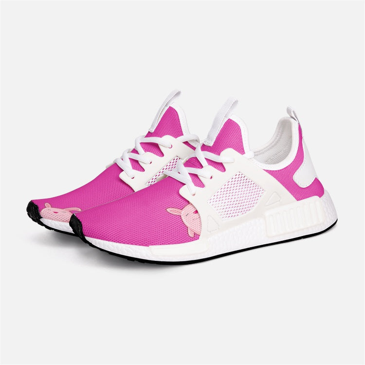 Pink "I See you"  Unisex Lightweight Sneaker