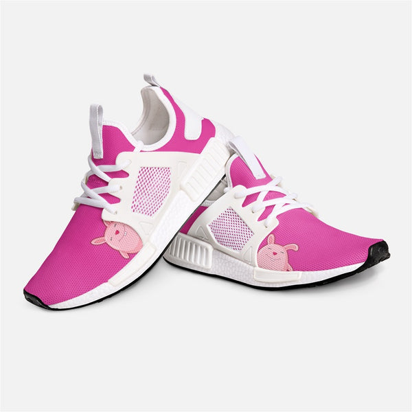 Pink "I See you"  Unisex Lightweight Sneaker