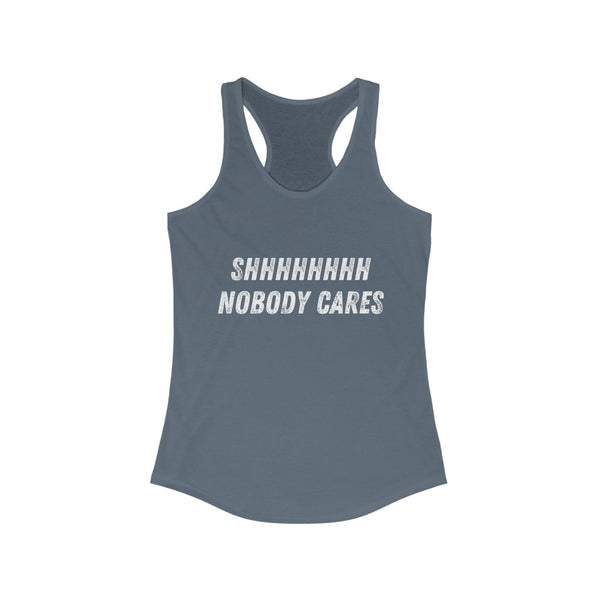 Shhhhhh....Women's Ideal Racerback Tank