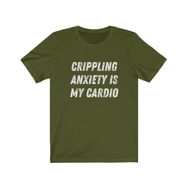 Crippling Anxiety - Unisex Jersey Short Sleeve Tee