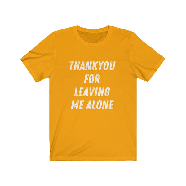 Thankyou - Unisex Jersey Short Sleeve Tee