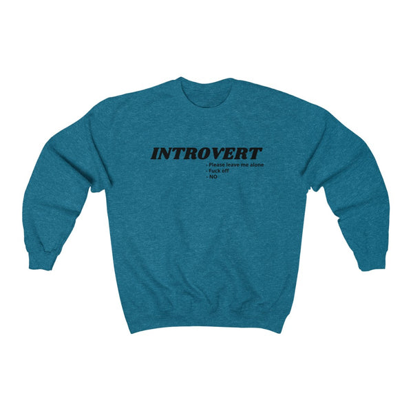INTROVERT - Unisex Heavy Blend™ Crewneck Sweatshirt