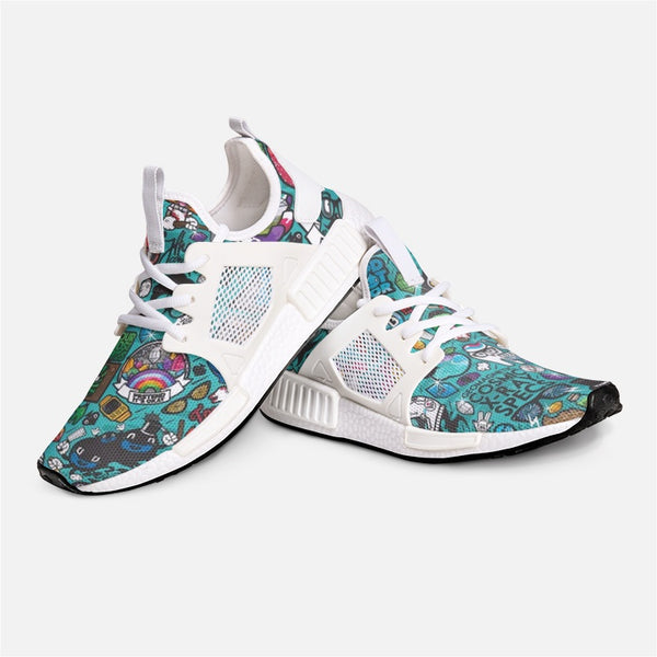 Look at my doodle. Unisex Lightweight Sneaker